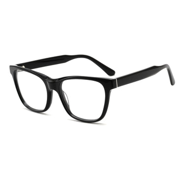 Women Vista Eyeglasses: Ada - Black - SpaceSMART Eye Clinic (Diagonal View)